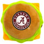 AL-3353 - Alabama Crimson Tide- Plush Hamburger Toy